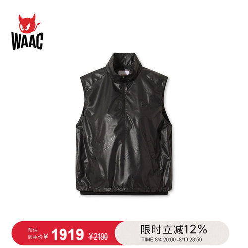 WAAC小恶魔官方春夏新品女士高尔夫服装ANORAK VEST风衣背心