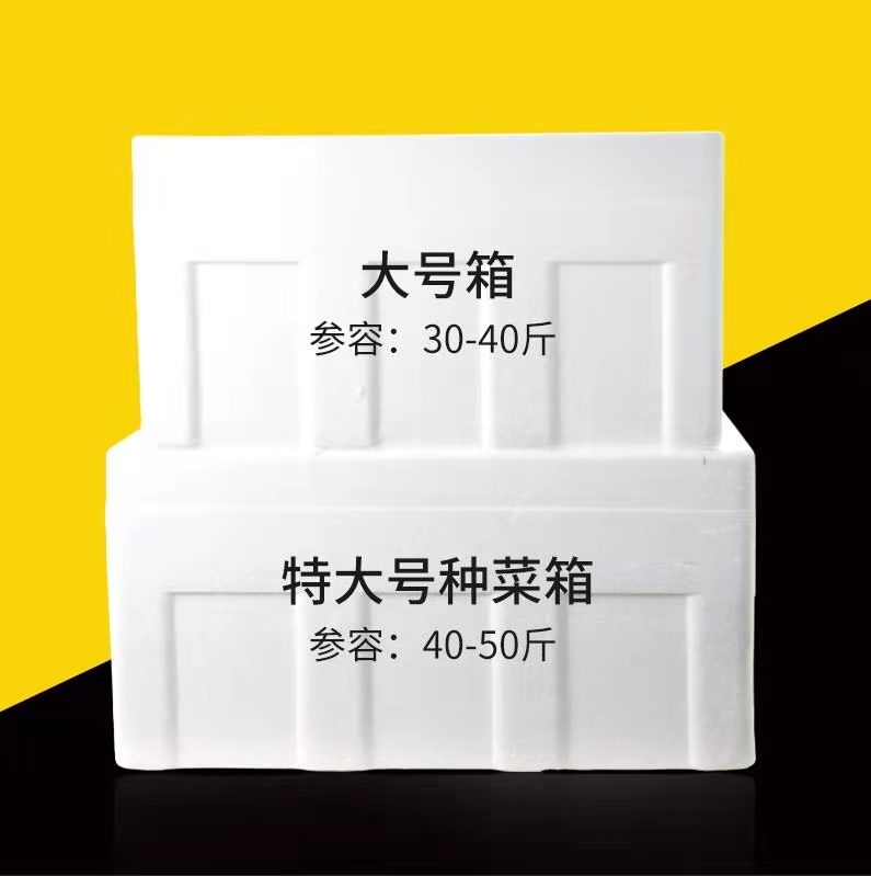 蔬菜车载打包箱特大号泡沫箱快递专用钓鱼泡沫盒电商箱子种菜