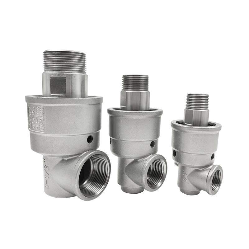 机械304不锈钢高速高压旋转接头 螺纹连接360度万向旋转接头