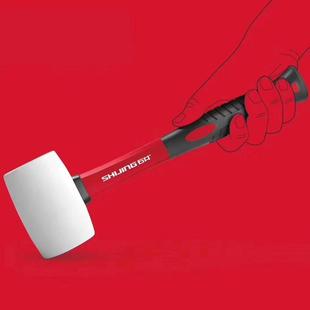 瓷砖橡胶锤大号橡皮锤贴墙铺地皮锤地板砖锤装修拍板工具锤子