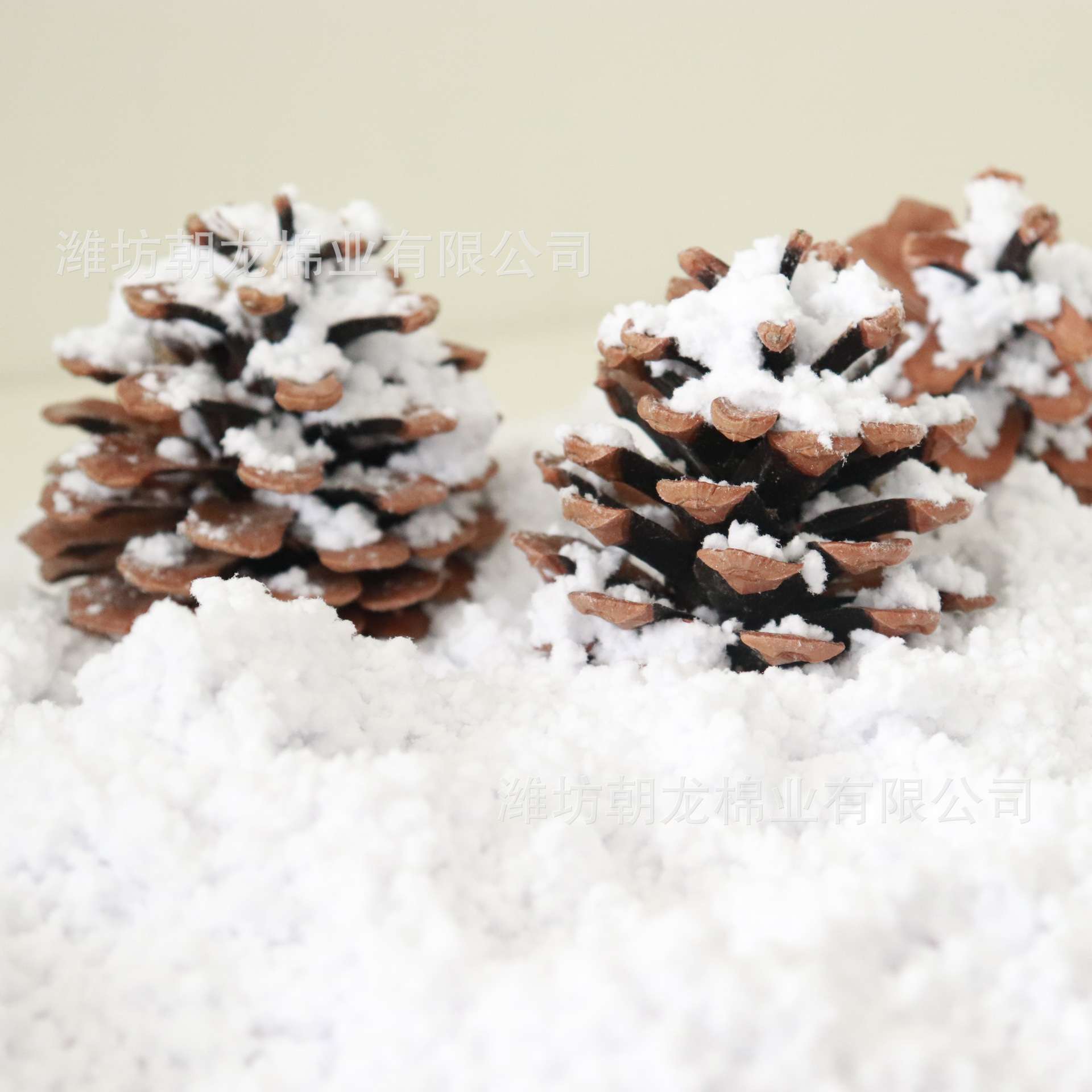 圣诞雪绒粉人造假雪棉粉仿真雪花粉商场活动布景干雪粉仿真雪花