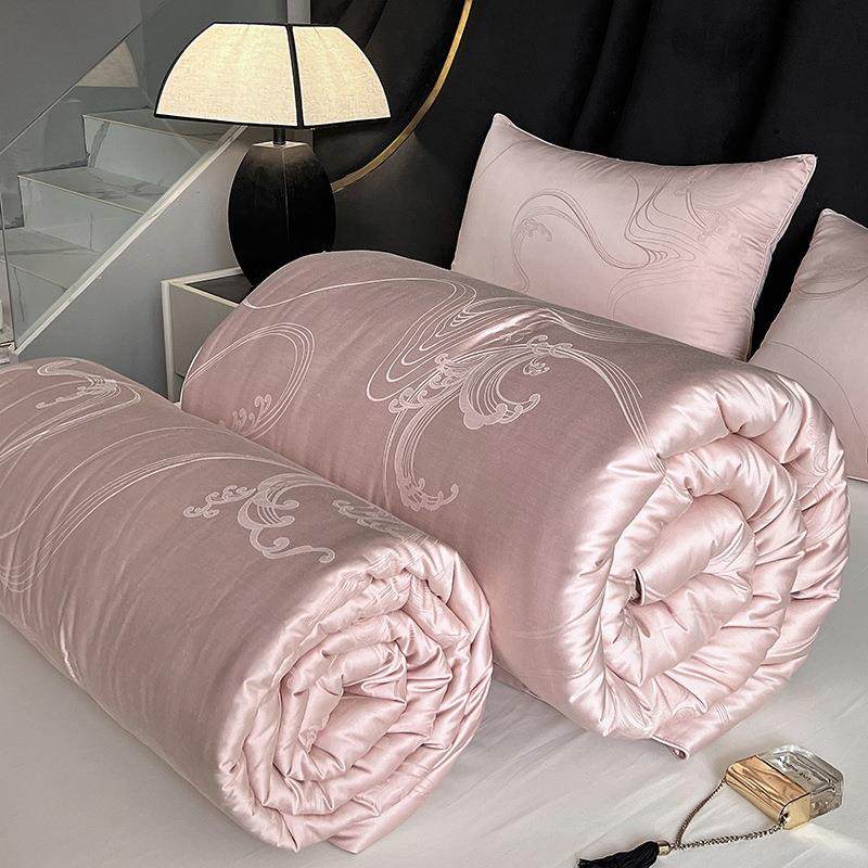 A类甄选桑蚕丝大豆蛋白被柔软舒适四季款春秋被加厚保暖冬被