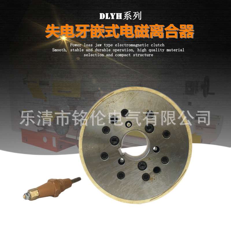 DLYH系列失电牙嵌式电磁离合器 DLYH-16A 机床冶金轧钢机械DC24V