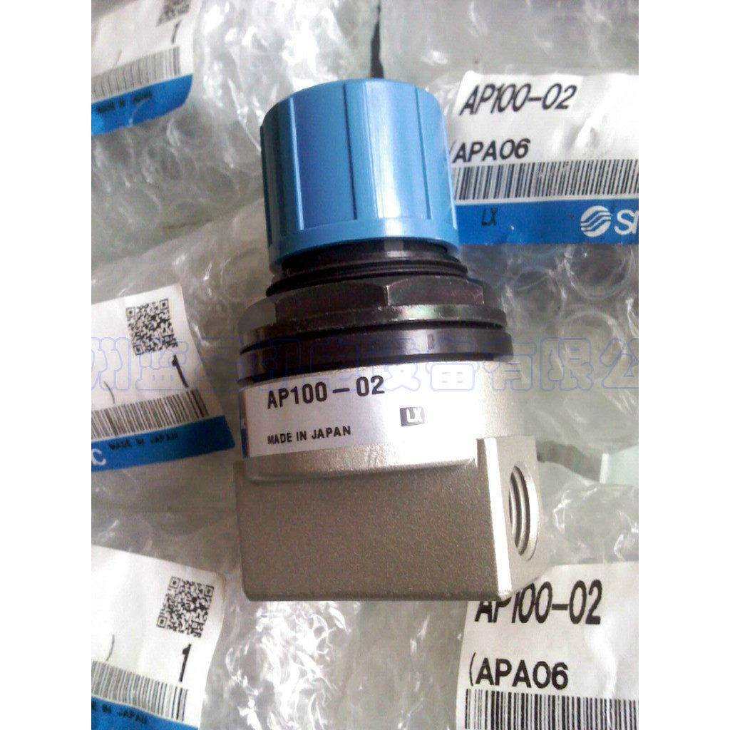 SMC原装压力释放阀气动溢流阀AP100-01 AP100-02 现货
