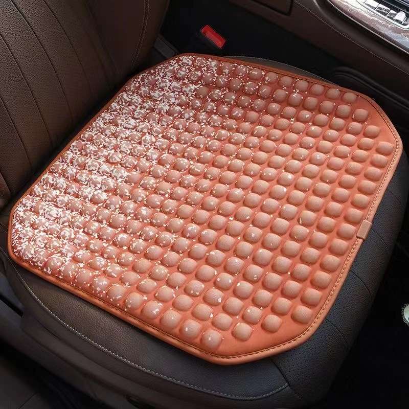 蜂窝状凝胶防滑汽车坐垫高级透气五座屁垫四季通用舒适三件套垫子