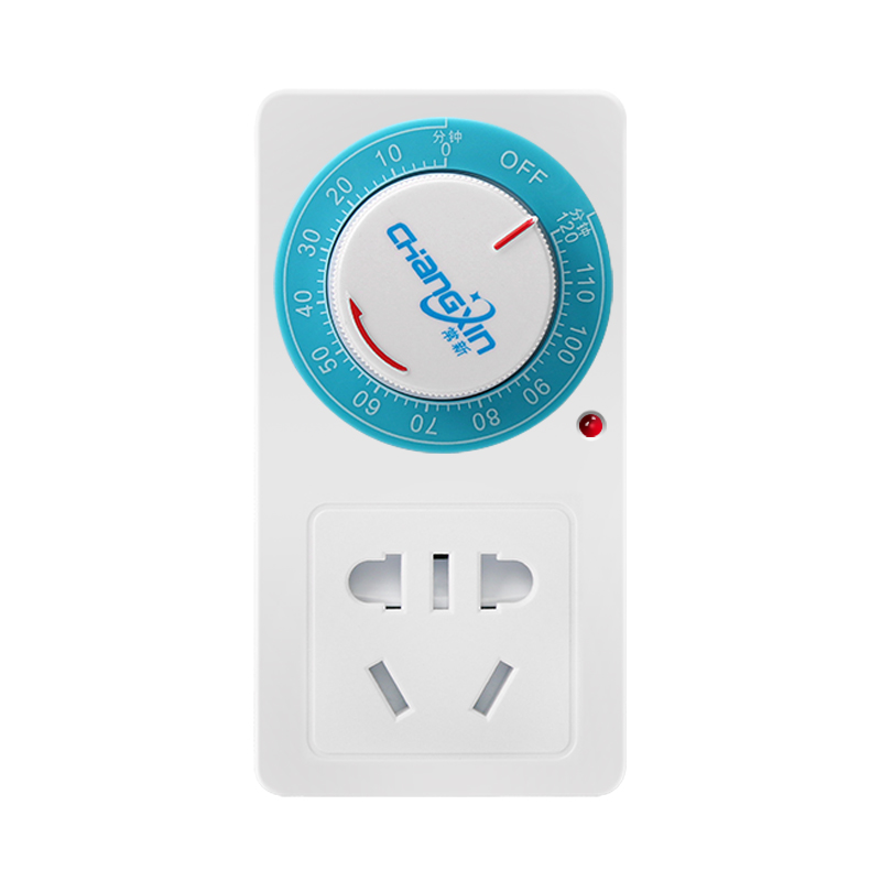 机械式 定时器开关插座 u厨房电器保护器家用电源自动断电倒计时
