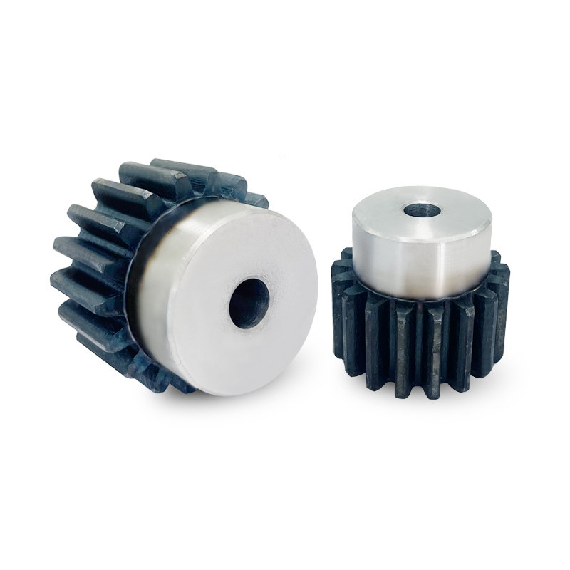 凸台齿轮 3模h15齿-40齿 电机齿轮 带台阶凸肩齿轮正齿轮 直齿轮