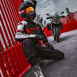 杜汉男女四季通用机车骑行服机车皮衣防水防风赛车服骑士服