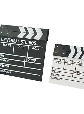 电影打板道具场记板摄影网店拍照创意装饰品摆件拍板导演板木质