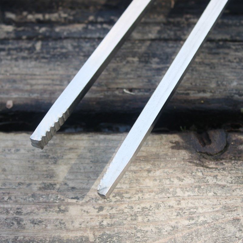 不锈钢捡垃圾夹子火钳子加长烧饼夹环卫钳厕所拾物器火剪铁夹碳