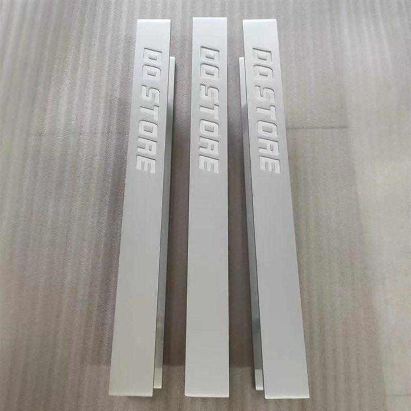 定做字母LOGO玻璃门把手单开木门大门拉手推拉门扶手对开拉门手把