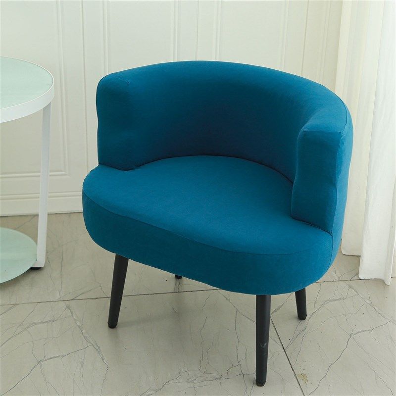 弹力单人沙发套罩全包通用型半圆沙发套防滑圆弧形沙发罩座椅套罩