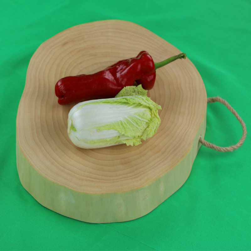 正宗泰兴白果树菜板 银杏砧板 树墩 酒店专用大案板 原木刀板占板