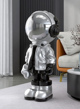创意宇航员摆件客厅电视柜旁边大型落地装饰品太空人乔迁新居礼品