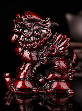 龙五子趴蝮树脂摆件化解独阴独阳家居窗台装饰工艺装饰品平安摆设