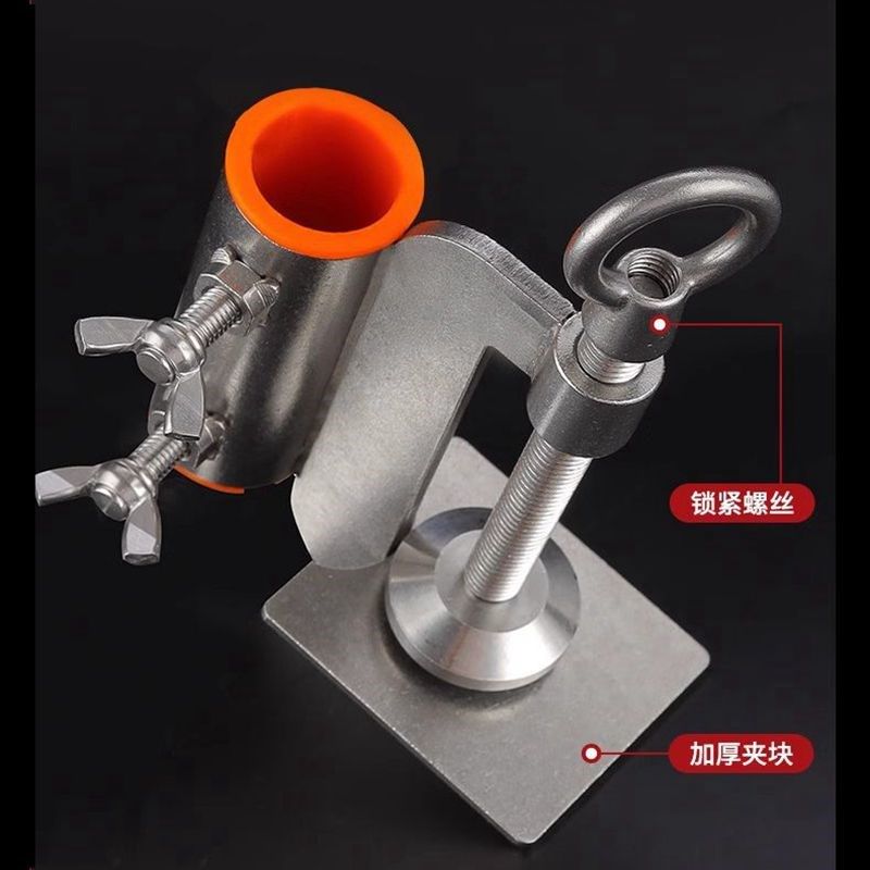 黑坑钓台专用鱼排雨伞夹固定架笩钓桥钓遮阳伞支撑伞架钓鱼伞支架