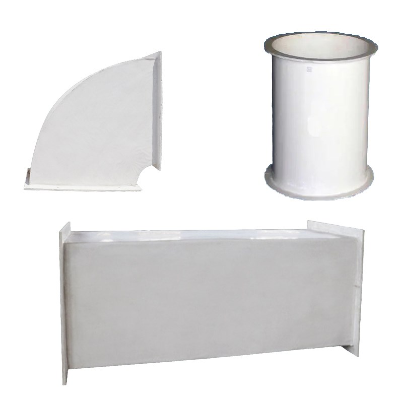 新款玻璃钢无机风管除臭风管方形矩形地下室通风排烟管道有机包邮