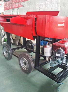 青麻桑树线桉构树YYB树皮机木材剥剥皮切片生产木材加工机械设备