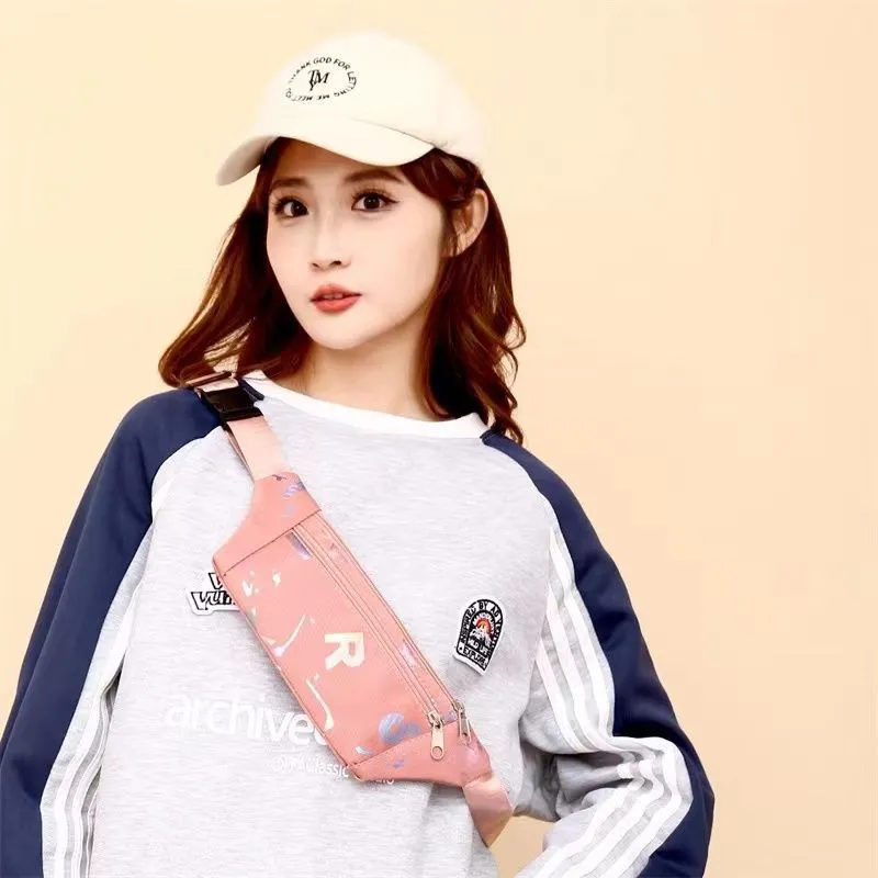 新款运动女士腰包跑步健身手机男女多功能户外贴身休闲腰带收银