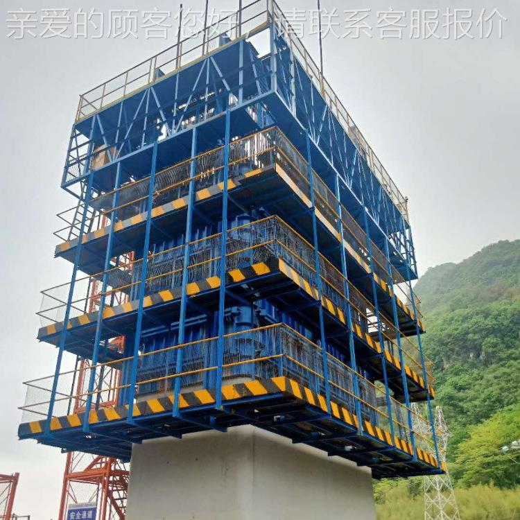 墩身自动升降式喷淋养护高架墩JQ-241柱喷淋养生备 夏季养护桥墩