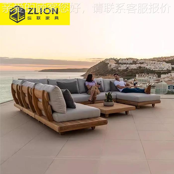 户外别木墅花园庭具院沙发426高端柚沙发家店室外酒庭院露台沙发