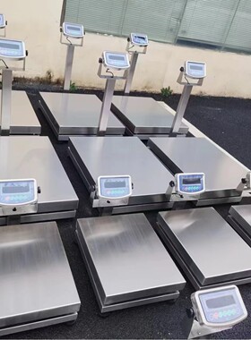 304不锈钢防水防腐电子计重台秤150kg5g电子称