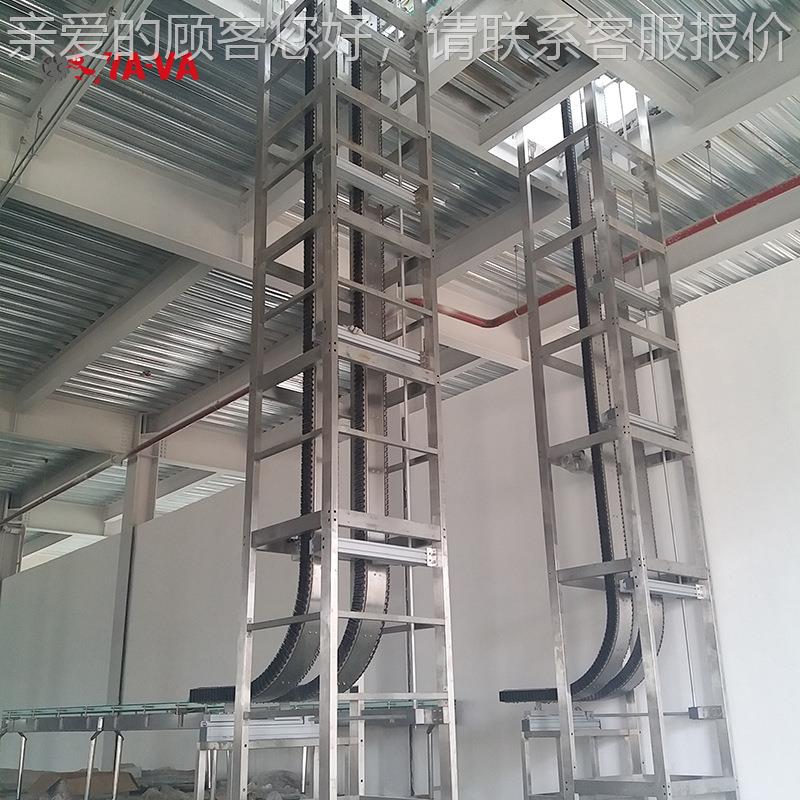 道仁直输供循环往复式提机升流水线连DR-WDLLX续降性升货物运自动