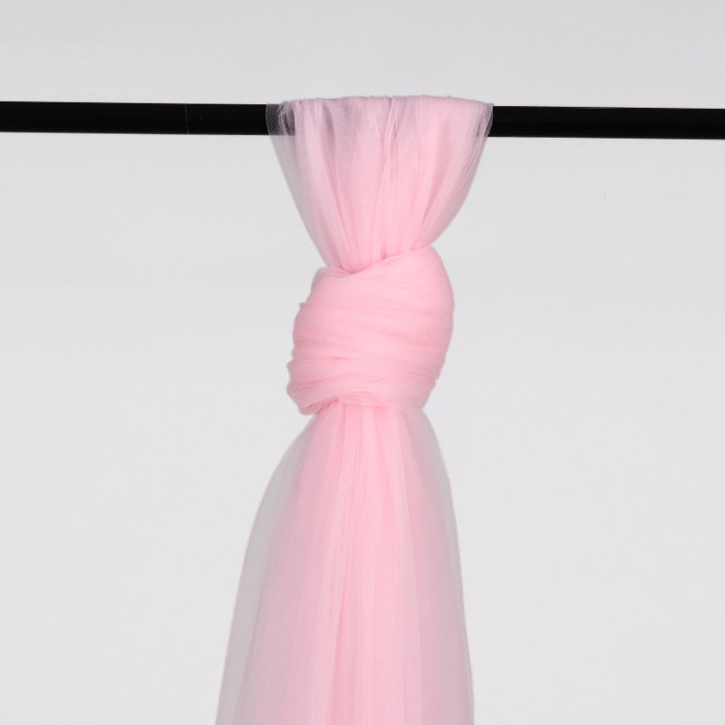 婚礼吊顶纱 瑞士纱软沙布料加密无光纱婚纱布料 新娘头纱婚庆道具