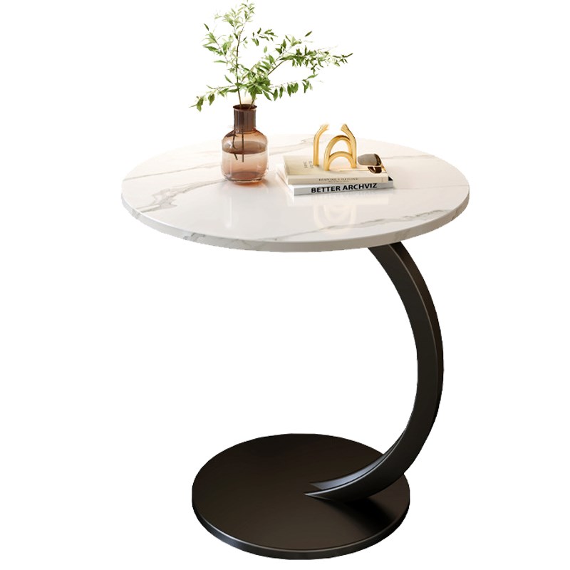 意式极简茶几客厅家用卧室房间小型边桌可H移动侧边几角几MS4135