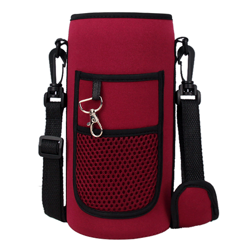 水壶套玻璃杯防烫杯袋通用保护套斜挎大容量背带S保温杯水杯子杯