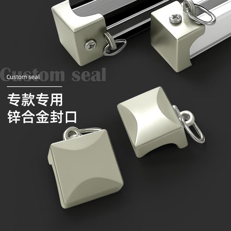 窗帘轨道静音滑轮交叉滑轨防漏光单轨双轨阳台滑道U卧室飘窗顶侧