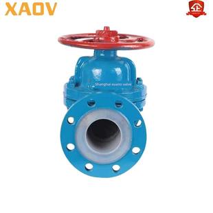 氟衬里手动隔膜阀G41F46 16C耐酸耐碱耐腐蚀化学开关调节阀