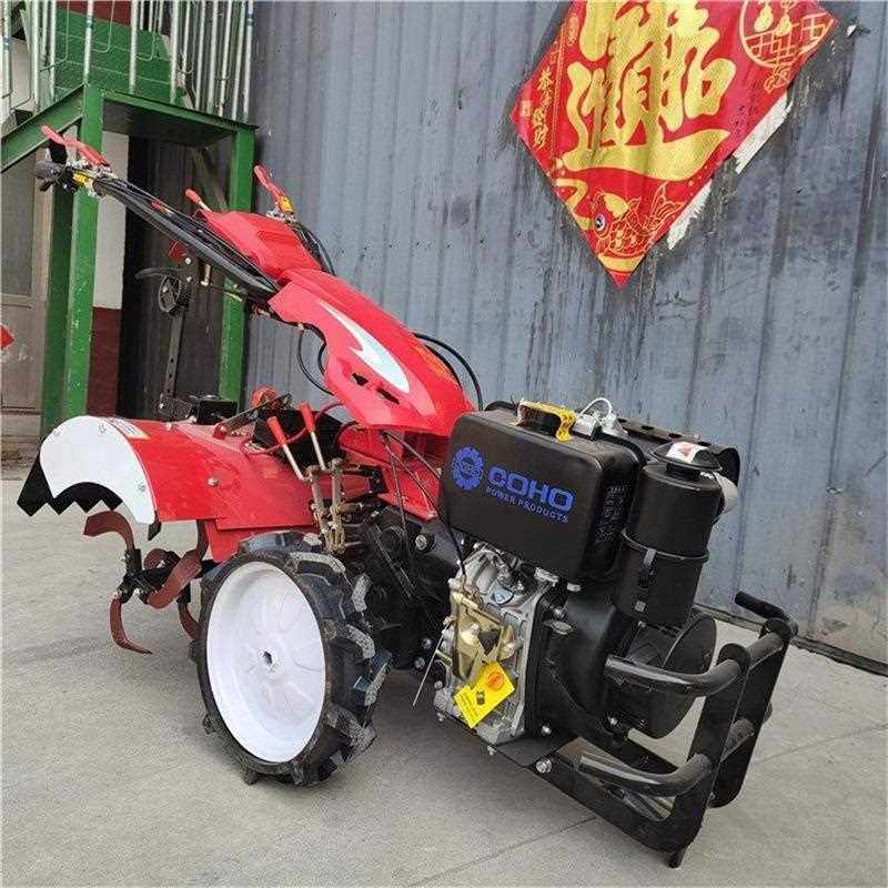 现货优惠 四驱小型旋耕机 多功能果园施肥开沟机 除草微耕机