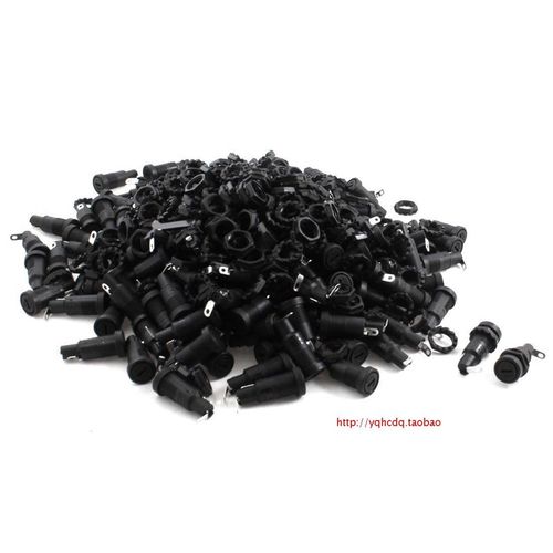 。保险丝座BF-01 5X20 保险管座一字型 R-11保险底座 200祇