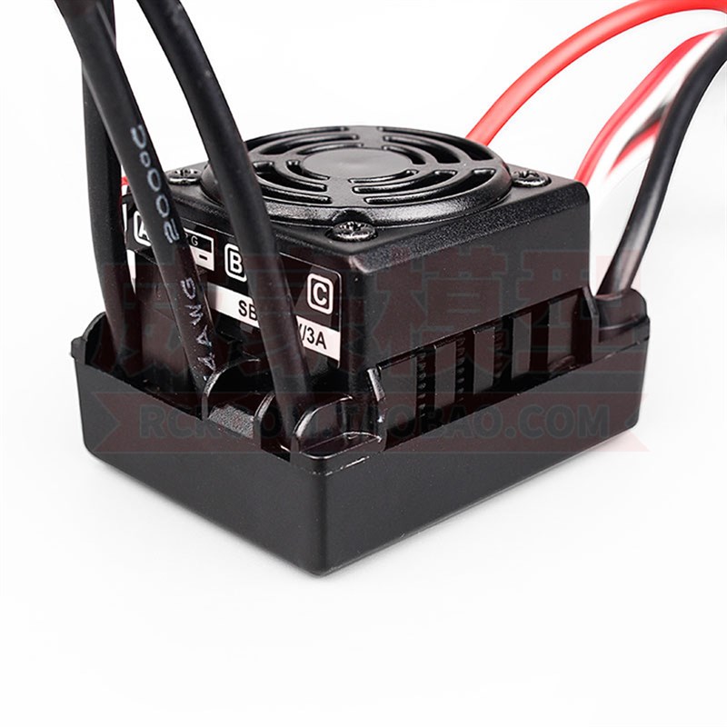 好盈防水60A无刷电子调速器防水1/10 E12专业四驱遥控车越野大脚