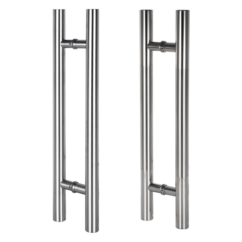 304不锈钢玻璃拉手把手加厚大门扶手推拉门木门无框门大拉手