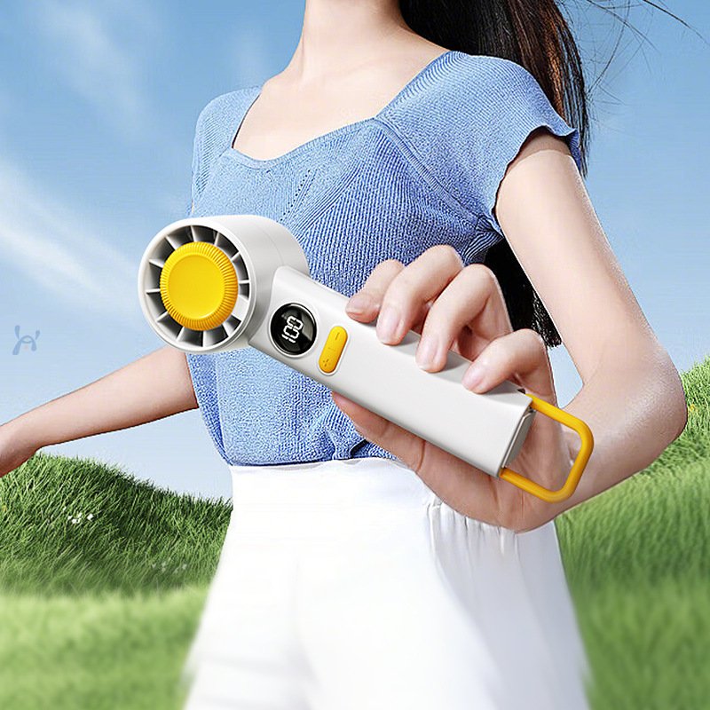 涡轮手持小风扇户外可爱迷你小巧便携式随身USB充电创意礼品