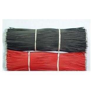 1000条 双头镀锡导线 26号线 小线仔 颜色有红黑 15cm长