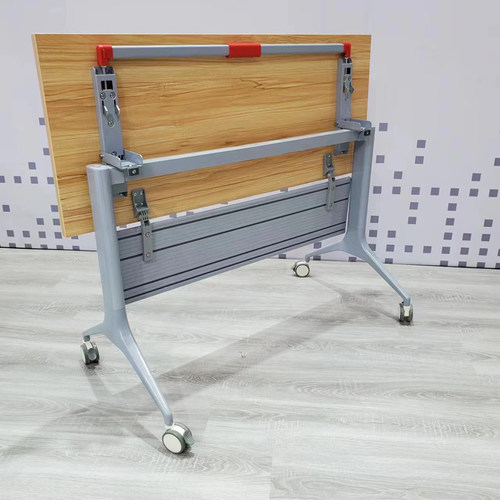 培训桌带轮会议室桌椅组合辅导班简约多功能会议拼接可移动折叠桌