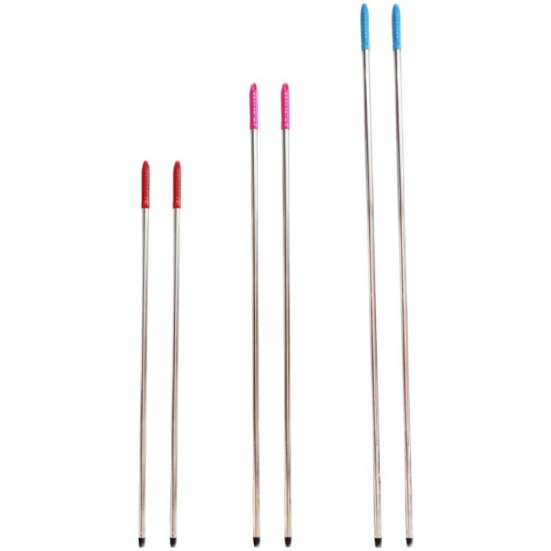 扫帚不锈钢配件加厚钢一体杆非拼接螺牙纹19mm直径替换杆扫把拖把