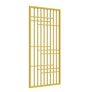 定制花架办公室屏风功能区域隔断墙简约家用铁艺金属遮挡格栅栏