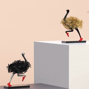 装 文创礼品磁吸回形针座u形夹收纳盒创意个性 饰摆件办公商务礼物