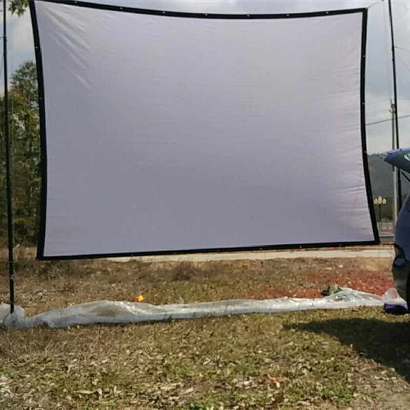 户外流动电影幕布放映机老电影幕布B投影幕布专用银幕棉绳每捆50