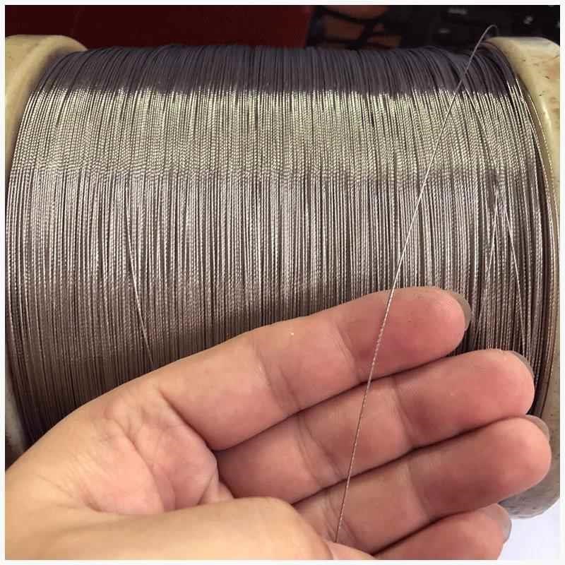304不锈钢钢丝绳钢索绳钢丝B线细丝绳铁丝套软晾衣绳1mm