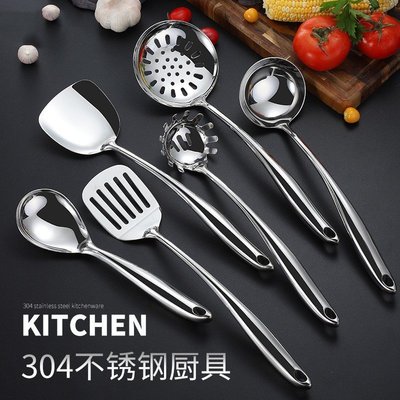 不锈钢厨具鹅头锅铲 厨房烹饪勺铲套装家用厨具用品 厂家