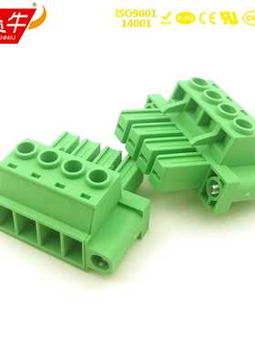 7.62mm插拔式PCB接线端子YN5EDGKHM/KF2EDGSKTM/PC5-STF凤凰接线