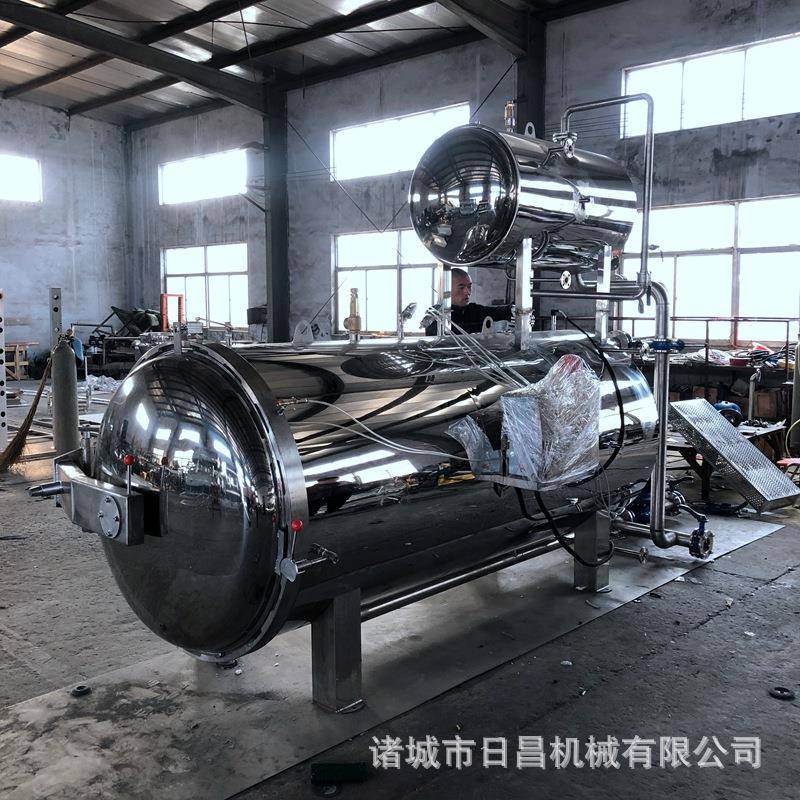 肉制品不锈钢杀菌锅饮料粽子蒸汽加热杀菌锅高温杀菌锅现货