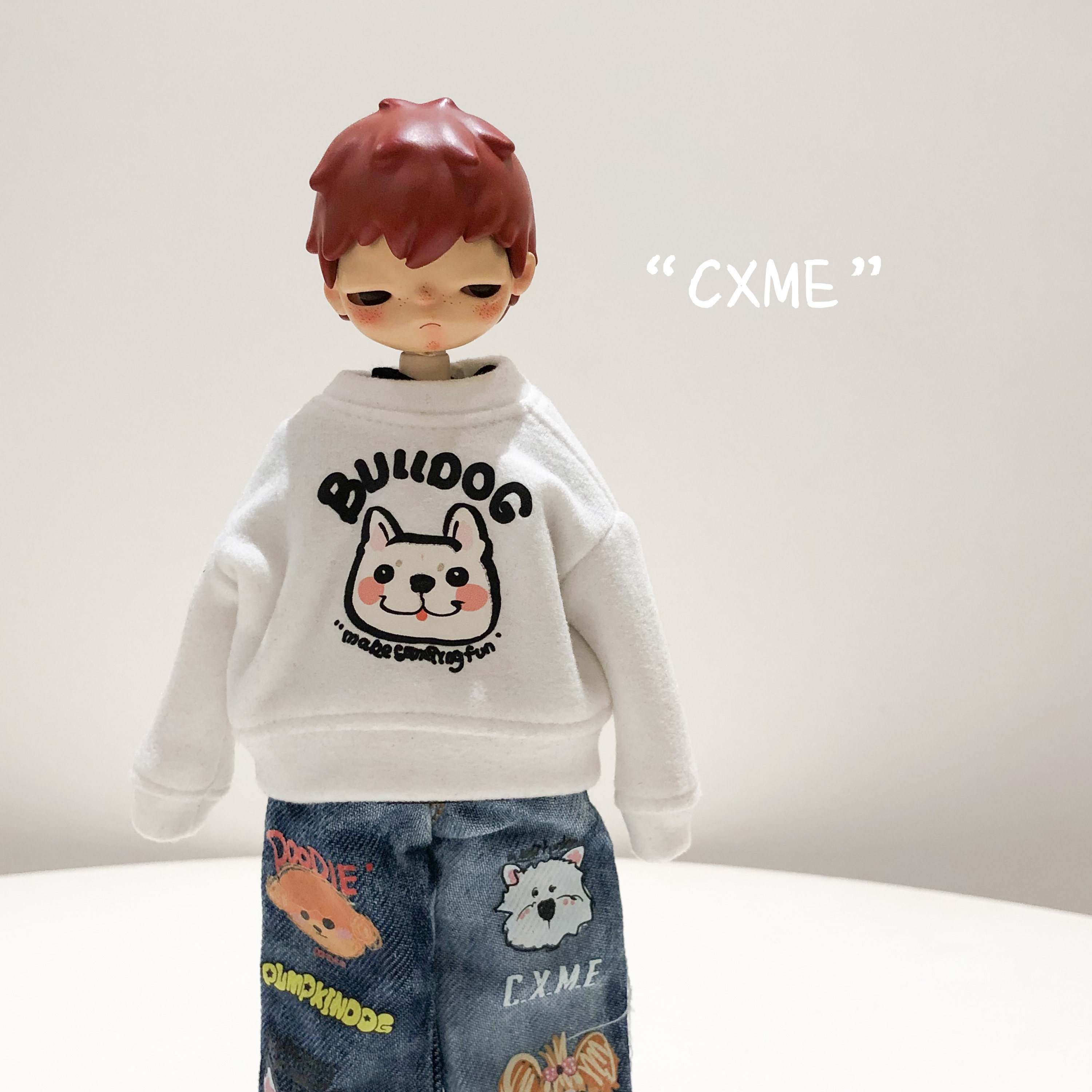 CXME 0B22 OB24嘎子ZSIGA小布BLTHE娃衣T恤宽松日常休闲风潮流C4A