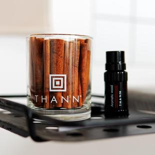泰国THANN庭润无火香薰精油摆件香木肉桂/柠檬草/茉莉玫瑰/伯爵茶