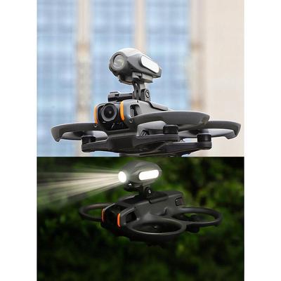 适用大疆Avata2运动相机挂载支架拓展夜航探照灯Action 2 GO3配件